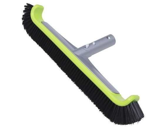 Pool brush head heavy - brush, 17.5"